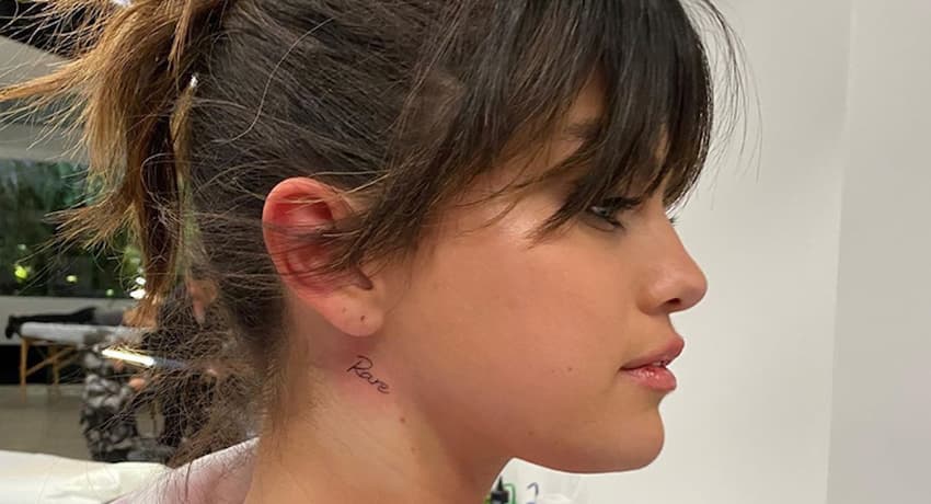 Selena Gomez Tattoos